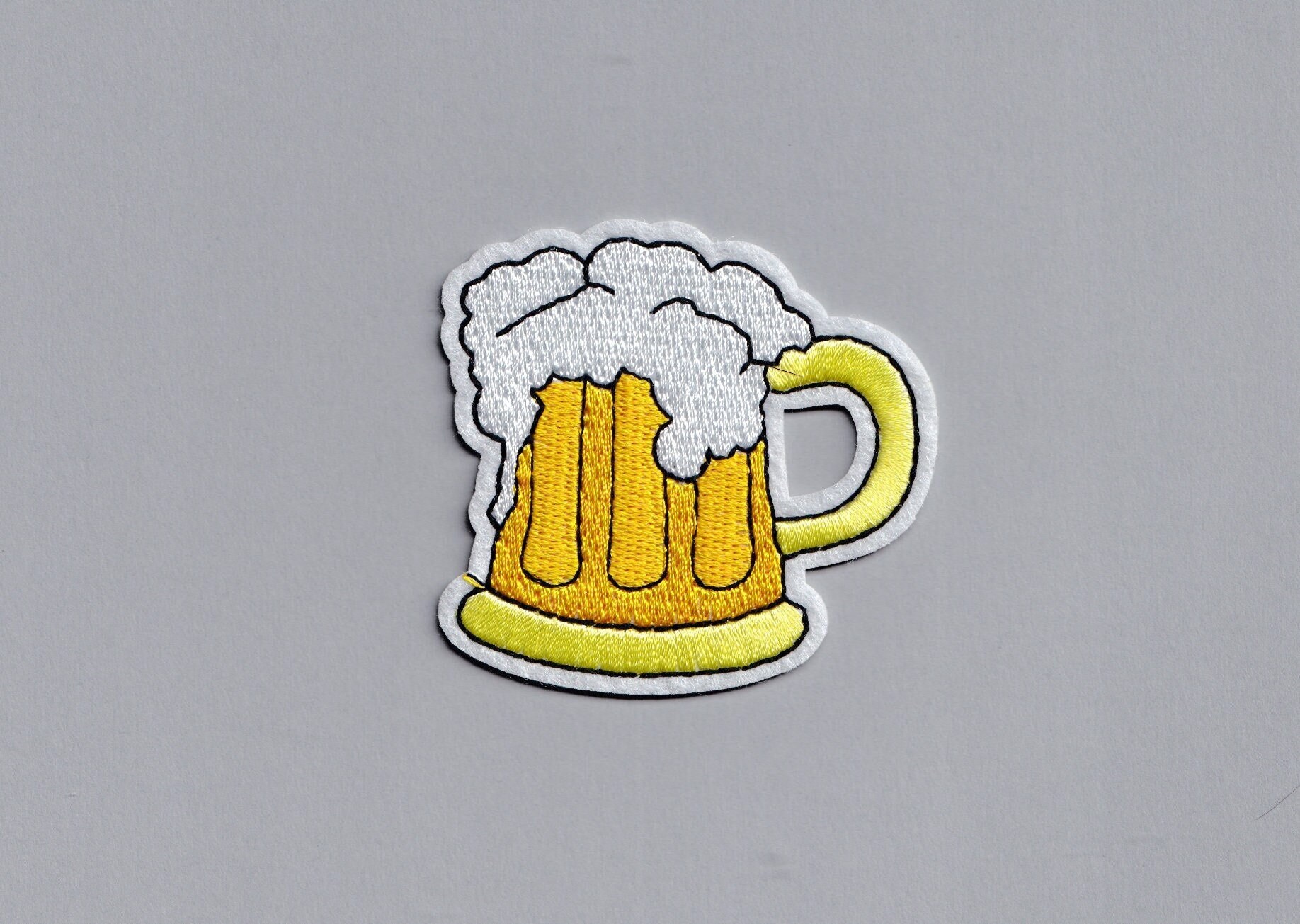 Iron-on Patch No Beer Before Four O'clock Beer Patches, Funny Biker Iron-on  Patches, Funny Patches, Funny Patch Beer Mug Finally Home -  Hong Kong