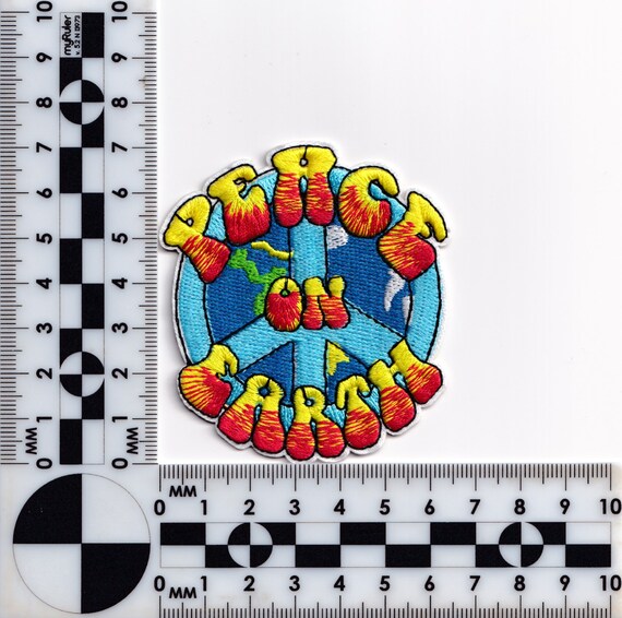 Patch Thermocollant "Make Love Not War" Finally Home - Motif Fleur Hippie Peace, à Repasser Ou Coudre - Pour Vêtements, Sacs, Déco - 5