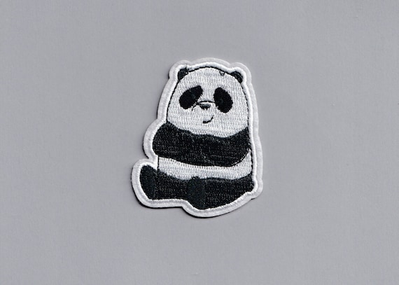 Protège-ceinture – Un Panda cousu de fil blanc