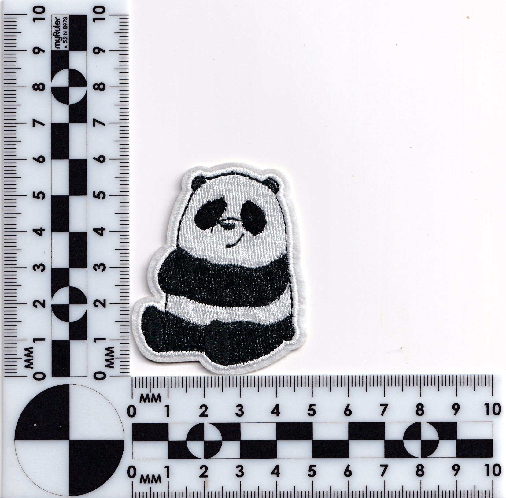 Small Animal Embroidered Applique Badge Giant Panda - Temu