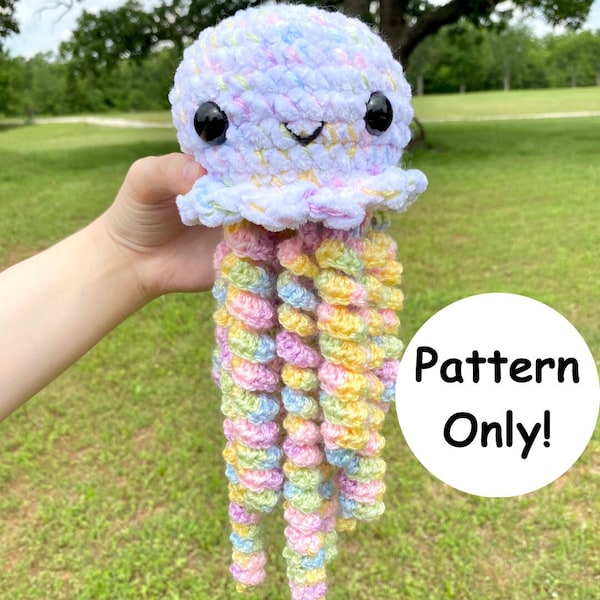 PATTERN** Crochet Jellyfish Pattern | Digital Download Only!