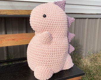 Crochet JUMBO Dino | Dinosaur Amigurumi | Stuffed Animal | Plushie