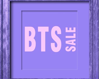 BTS PRINT SALE