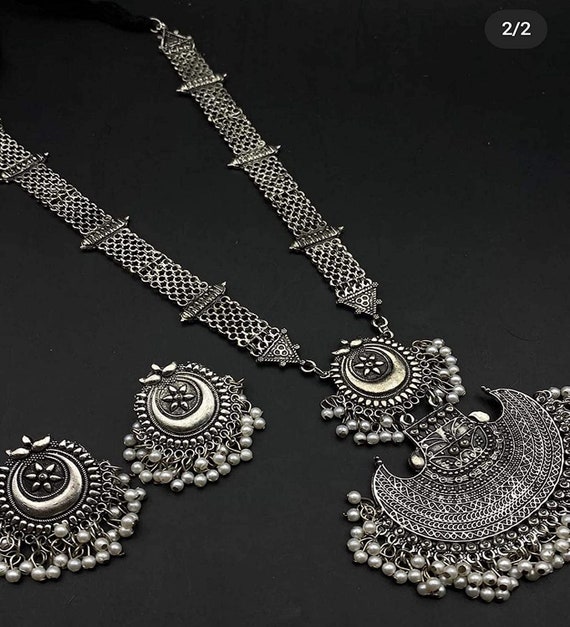 Afghani Oxidised Silver Jewellery 