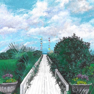 Blockade Runner / 5x7 Art Print / 8x10 Matted Art Print / Wrightsville Beach