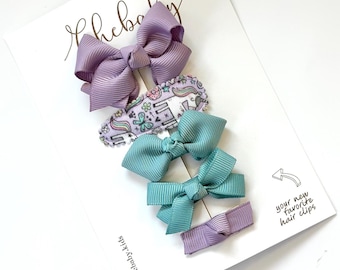 Bow Clip Baby Girl Velcro Hair Bows Buy Pastel Hair Bow Clip: Baby
