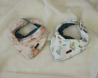 Warm ScarfBaby BandanaBandana BibMinky BibDrool BibsBaby BandanaBaby ShawlRevesible BandanaBaby Accessories WOODLAND ANIMALS