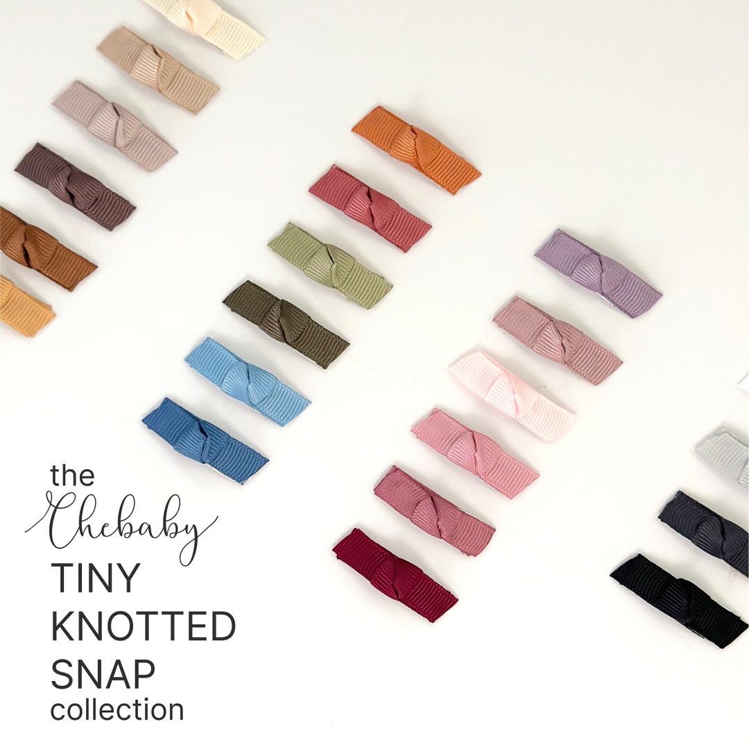 Tiny Snap Clips Pick Your Own, Baby Hair Clips, Baby Hair Bows, Tiny