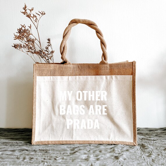 Buy My Other Bags Are I Jute Shopper I Jute Bag I Bag With