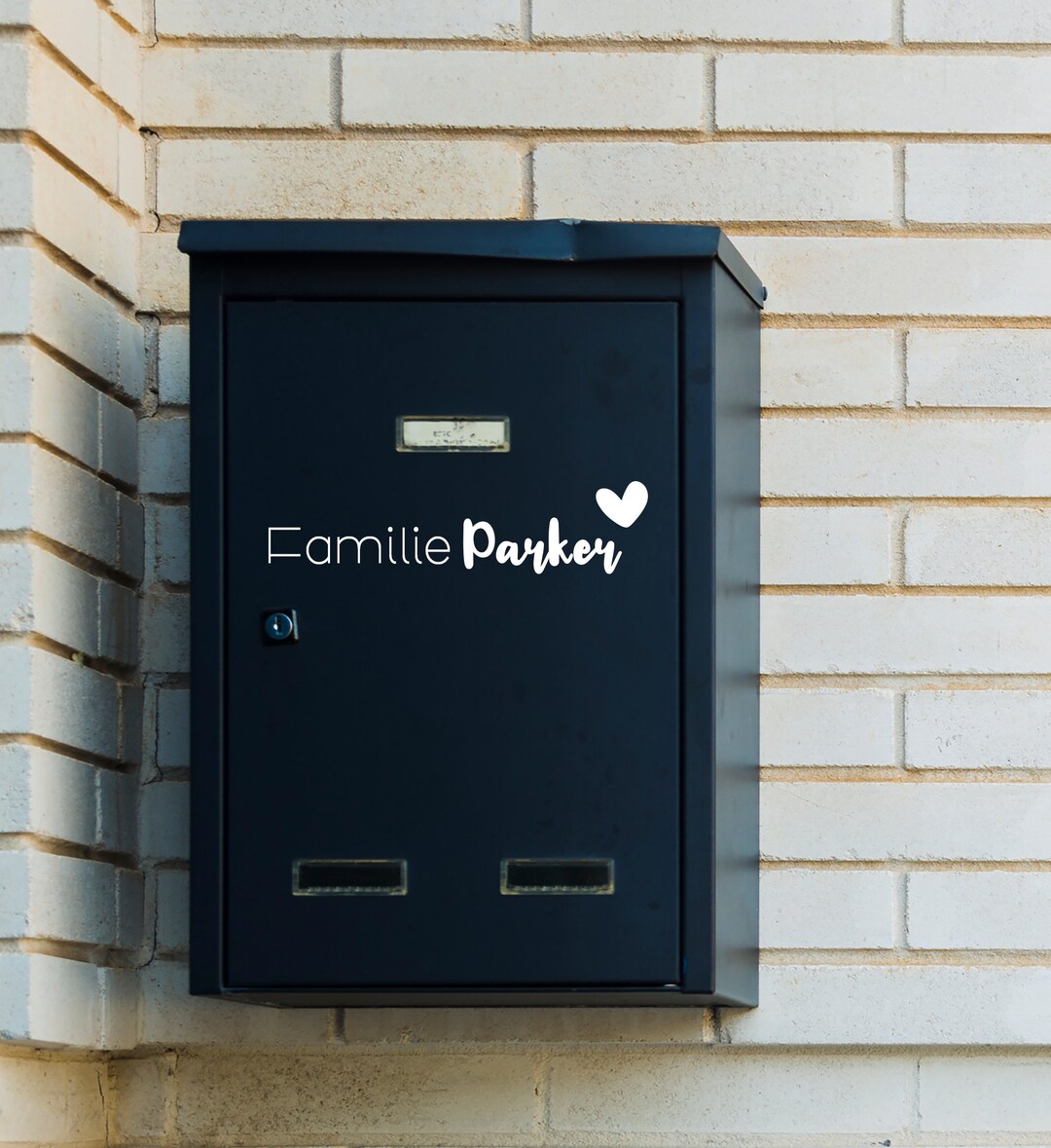 Letterbox Name Sticker Name Sticker Personalized Etsy