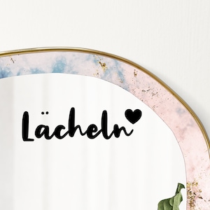 Sticker &quot;Smile&quot; - window picture - mirror - vinyl sticker - sticker