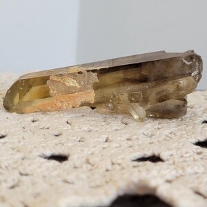 Smokey Citrine Quartz Cluster