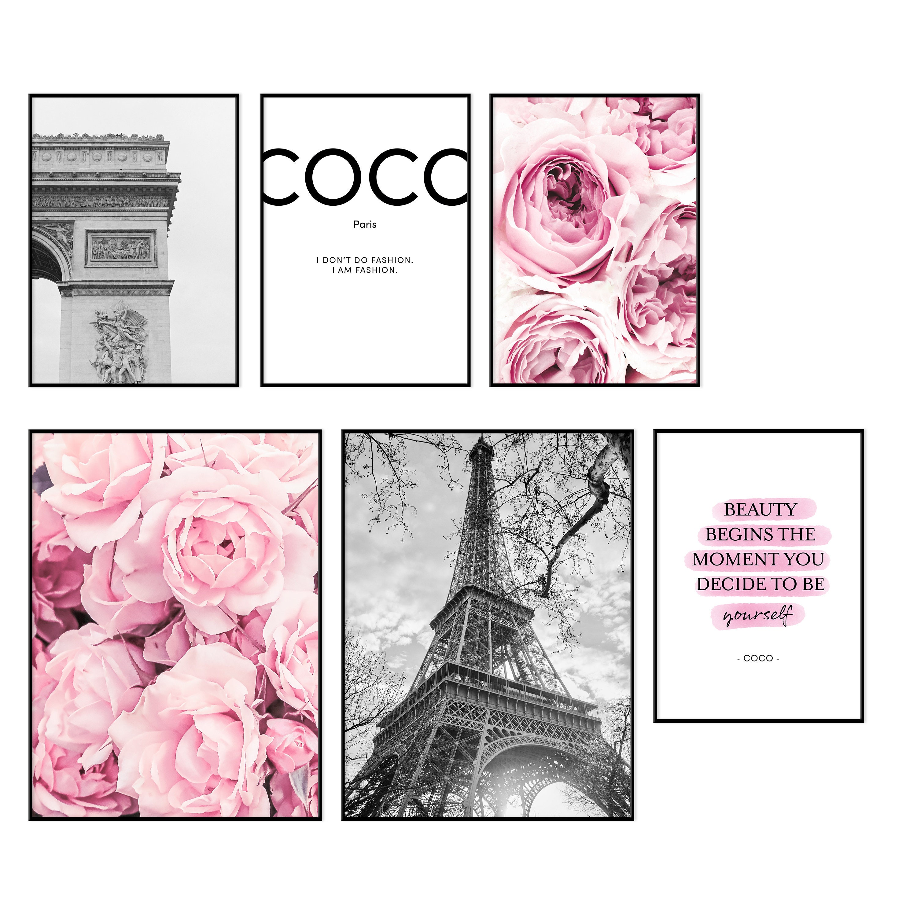 The beautiful Floral Coco Chanel - Decoration Motivation