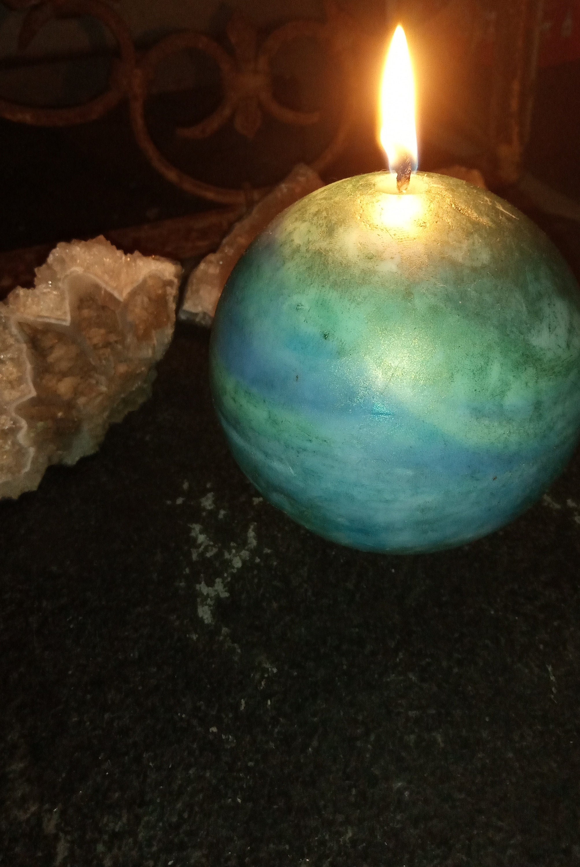 Earth alter/ritual Candle Etsy