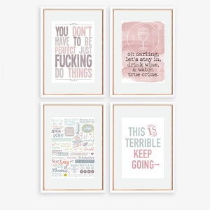 Mein LieblingsMord Home Decor für Murderino True Crime Fans, Mord Podcast MFM Zitat, SSDGM MFM Poster und Meine LieblingsMord Kunst