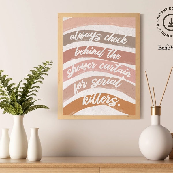 Quote Shower Curtain - Etsy