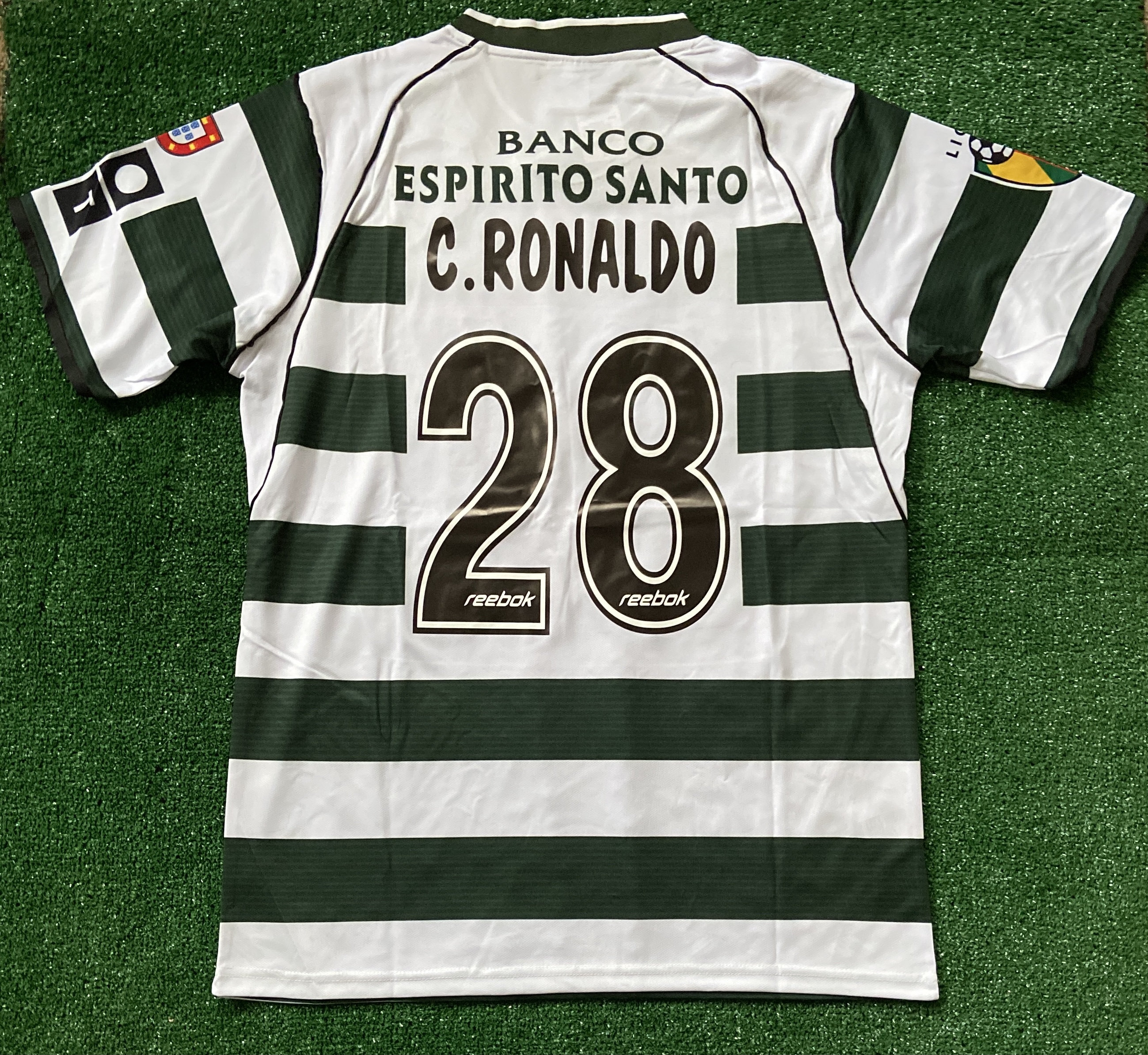 Ronaldo sporting Lisbon jersey retro Ronaldo jersey 2004 Etsy Schweiz