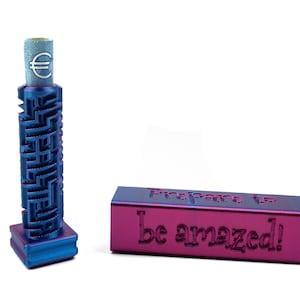 Maze Puzzle Escape Box na prezenty, Pudełko na prezent z loterią pieniężną, Rosyjska lalka Labirynt Puzzle, Ukryty labirynt Opakowanie prezentów