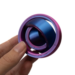 Gyro Rotating Ring Fidget Toy: Sensory Spinner, Desk Stress Relief