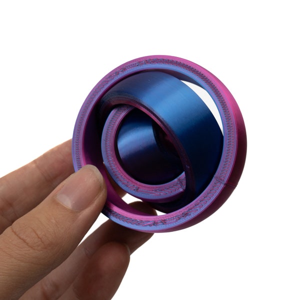 Gyro Roterende Ring Fidget Speelgoed, Gyro Ringen Sensorische Spinner, Tinker Tool, Stress Relief, Bureau Speelgoed