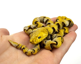 Gelede slang fidget speelgoed: flexibel sensorisch bureauspeelgoed