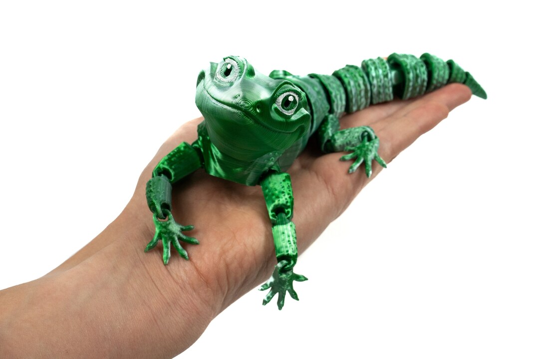 Leopard Gecko Fidget Spielzeug Bewegliches Tier Beruhigendes Etsy.de