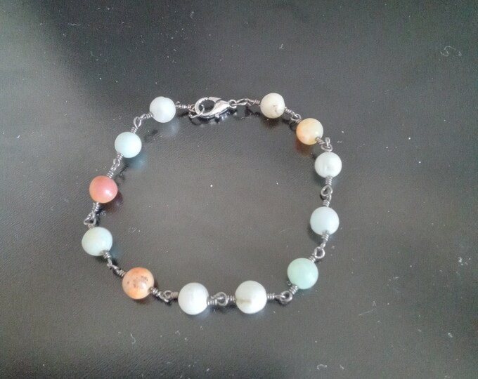 Amazonite Beaded Bracelet