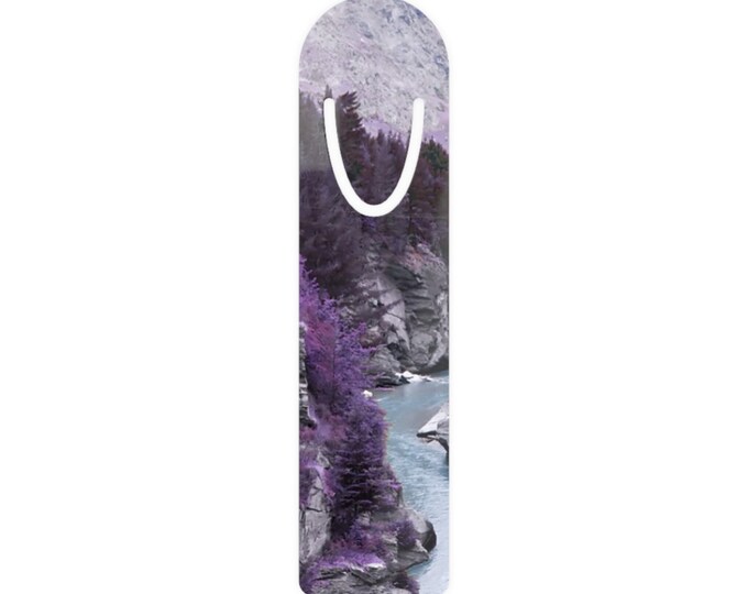 Purple Mystic Forest Bookmark