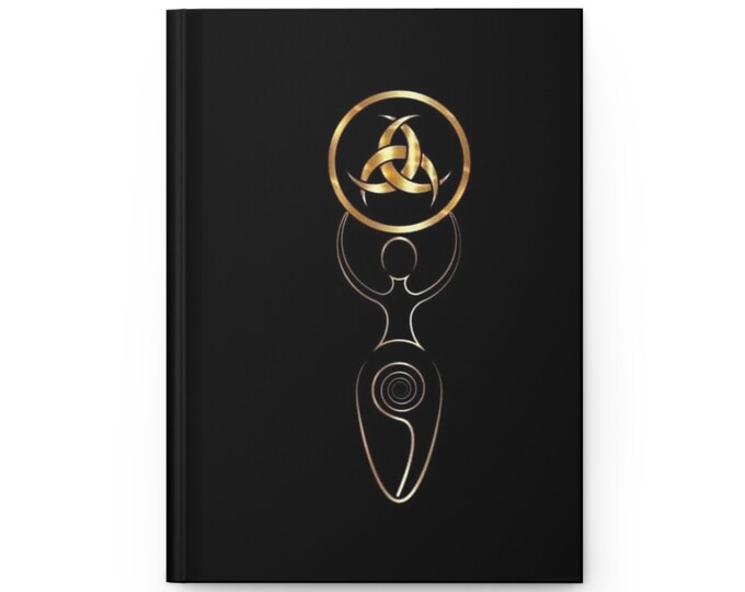 Triskele Figure Hardcover Journal Matte