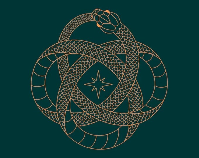 Ouroboros Aesthetic Prints