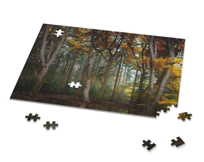 Autumnal Trees Puzzle (120, 252, 500-Piece)