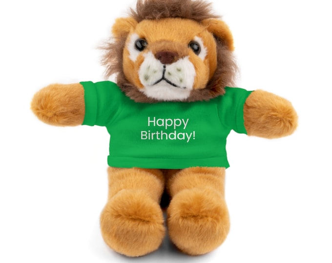 Happy Birthday! Stuffed Animals with Tee