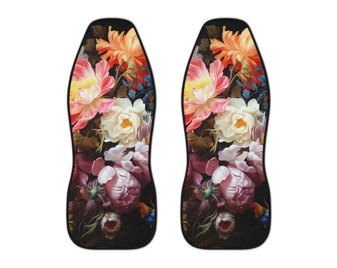 Dark Botanicals Car Seat Covers