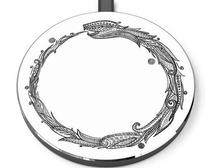 Leafy Ouroboros Wireless Charger