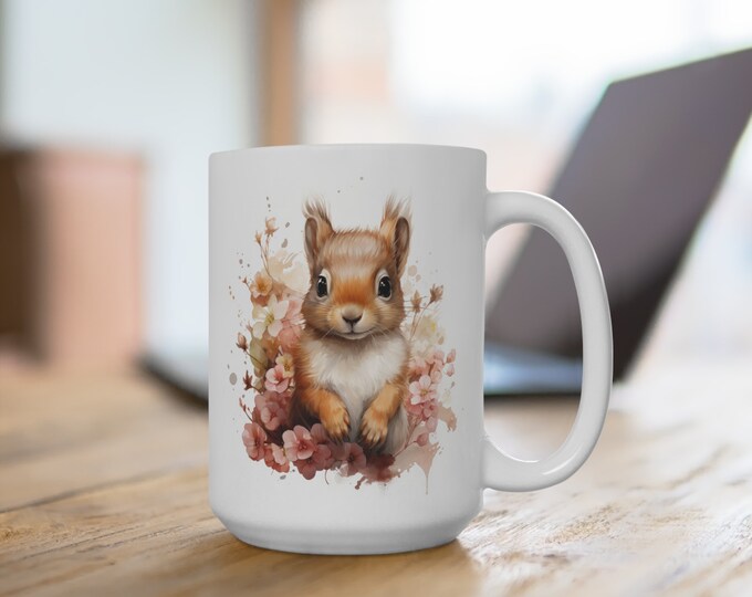 Cute Squirrel Mug 15oz