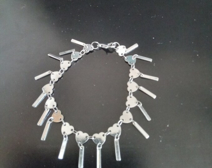 Silver Heart Bracelet