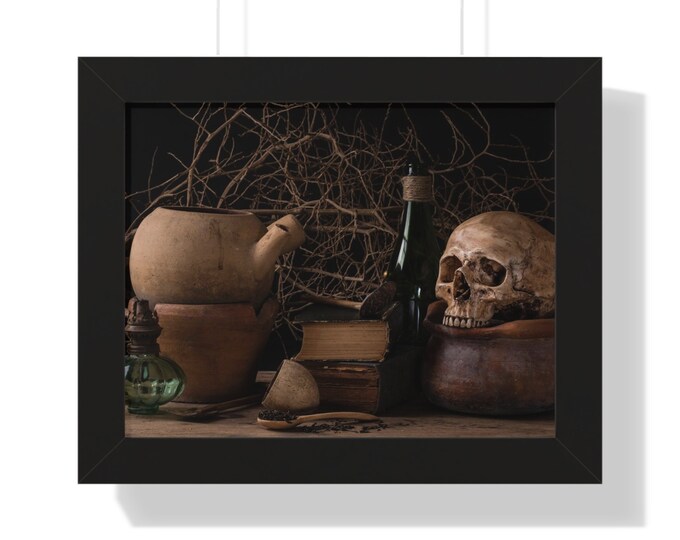 Witchy Aesthetic 1 Framed Horizontal Poster