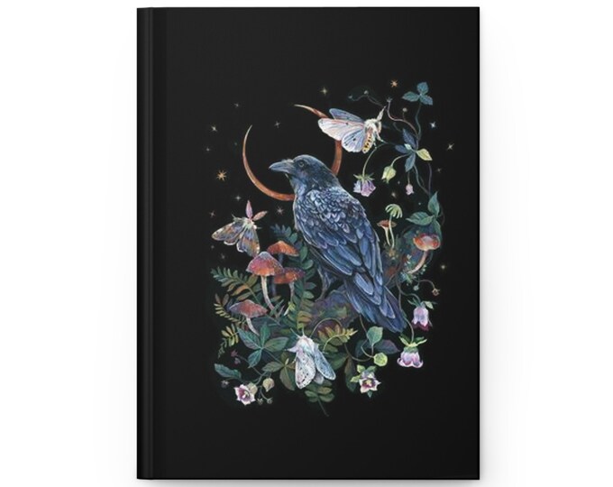 Raven Hardcover Journal Matte