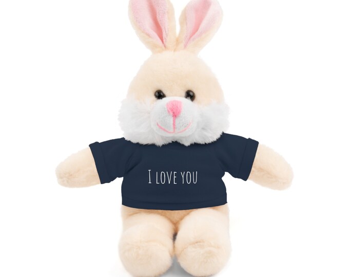 I Love You Stuffed Animals with Tee