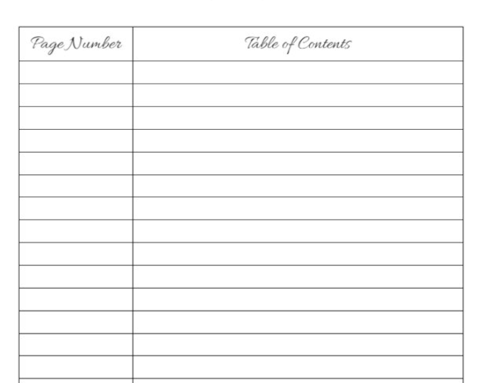 Printable Journal Pages