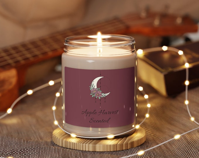 Apple Harvest Scented Soy Candle, 9oz