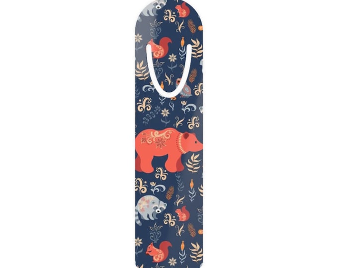 Scandi Forest Bookmark