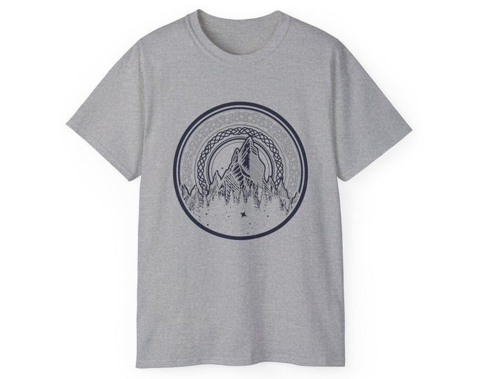 Celtic Mountainscape Unisex Ultra Cotton Tee