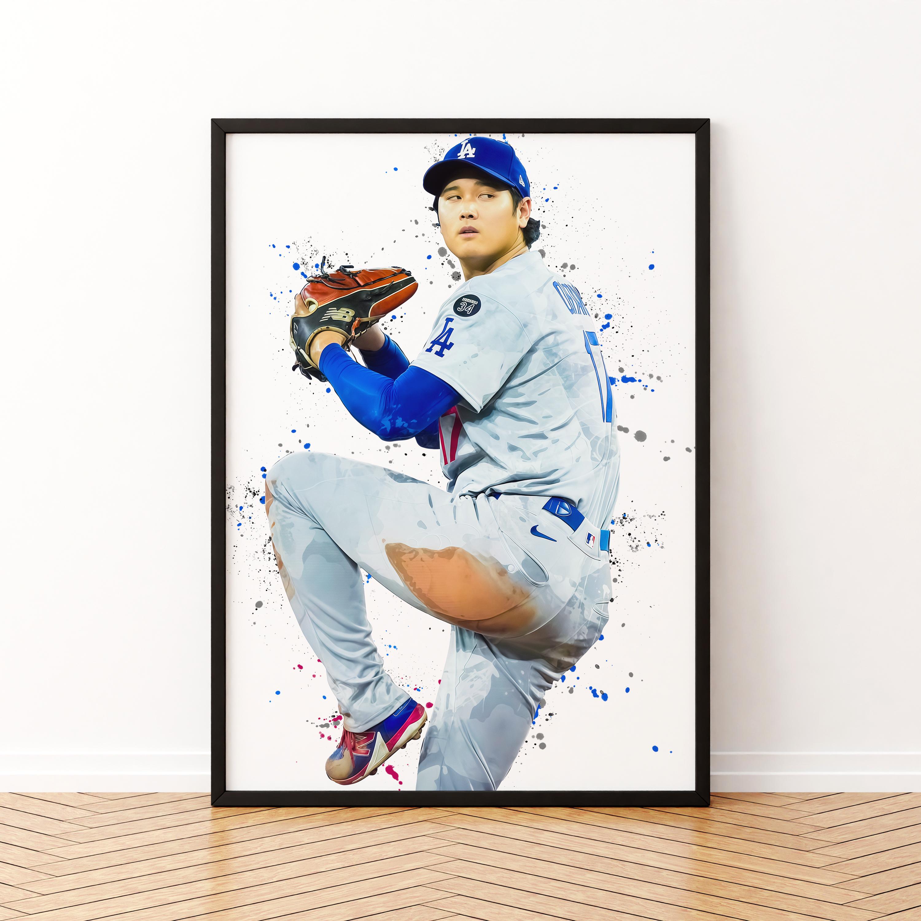 Shohei Ohtani Dodgers Poster - Etsy