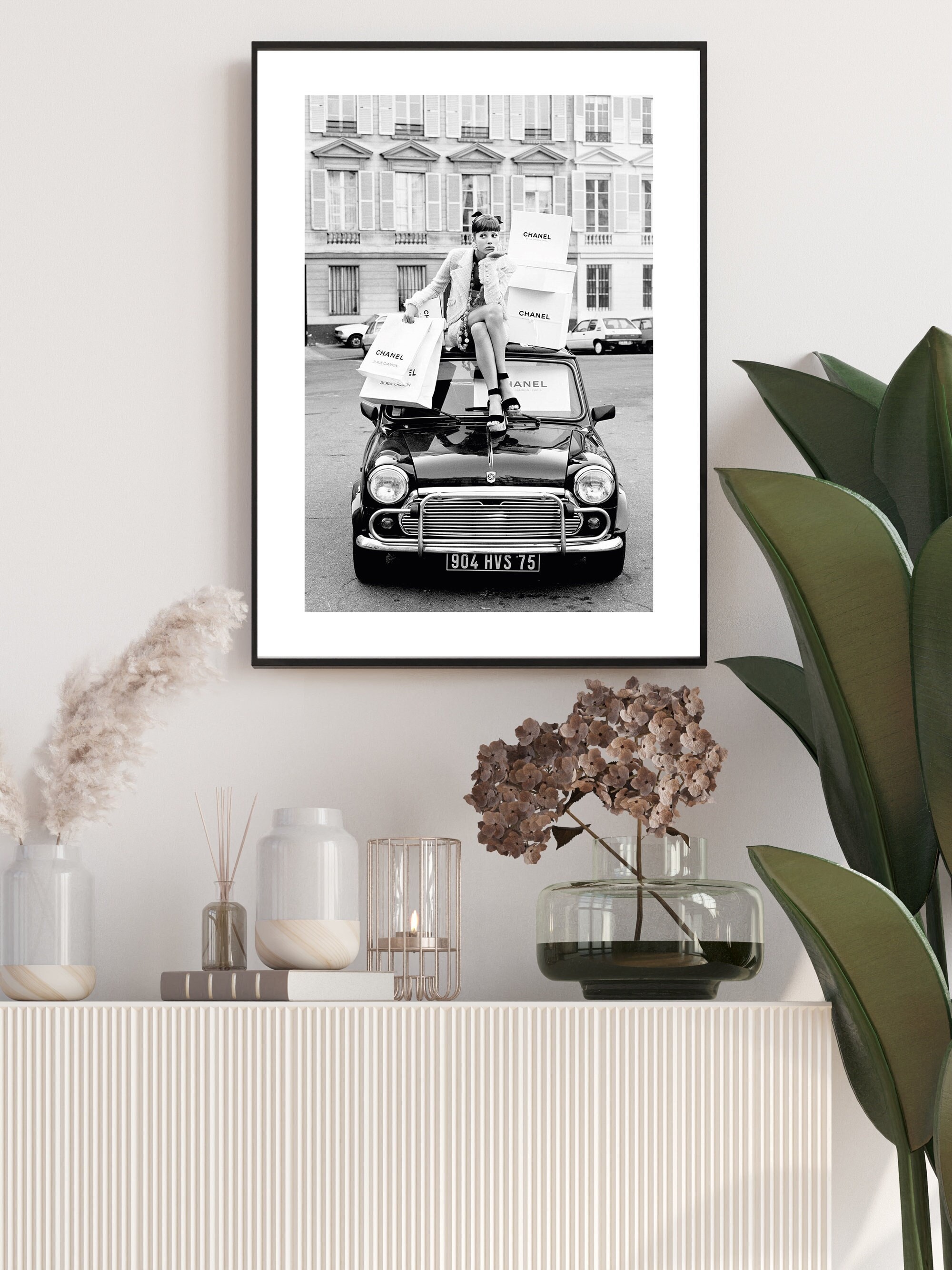 The Oliver Gal Artist Co. Fashion and Glam Contemporary Gold Frame Canvas  Wall Art Parisian Road Sig…See more The Oliver Gal Artist Co. Fashion and