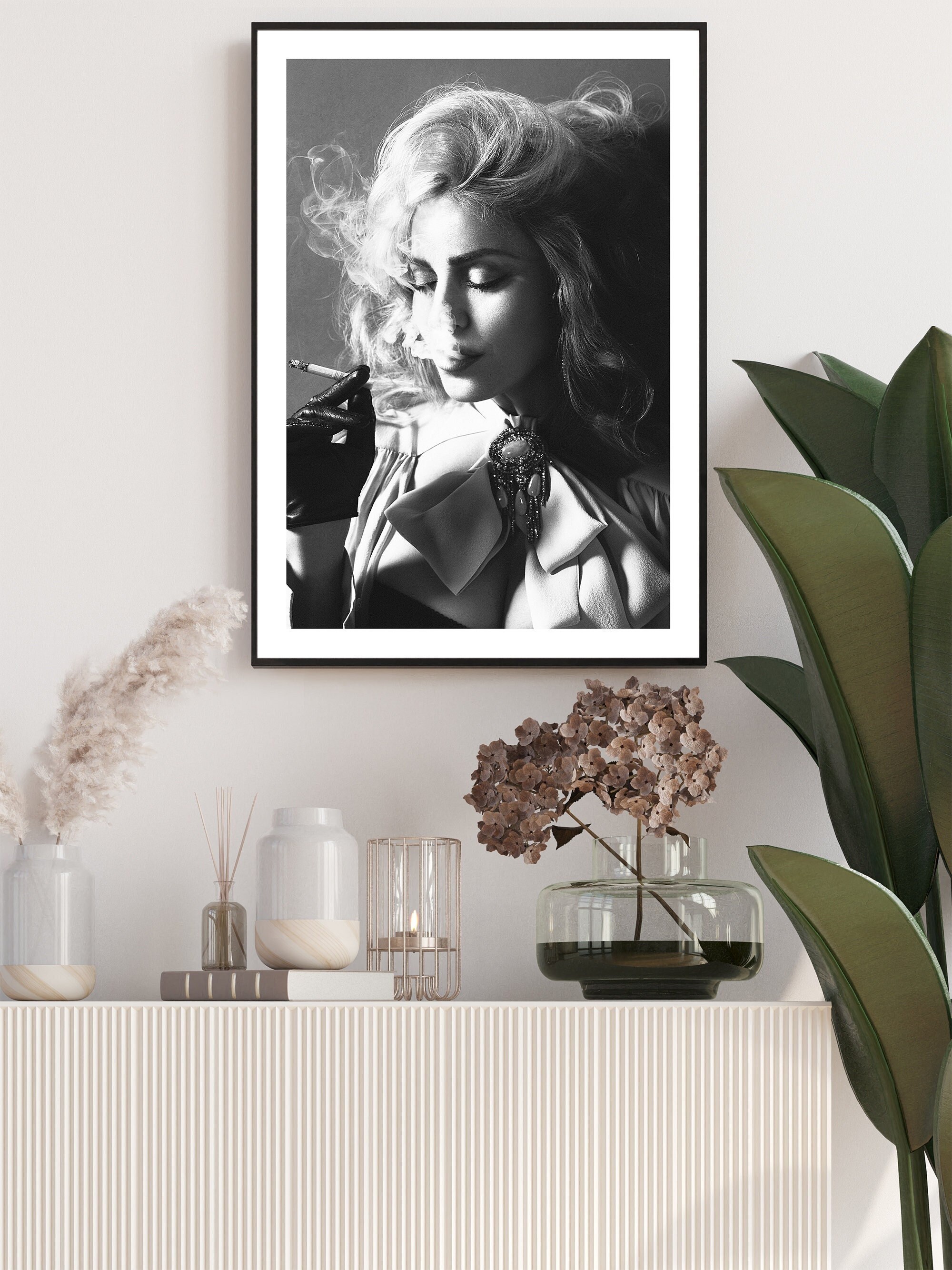 Vintage Madonna Poster INSTANT DOWNLOAD, Madonna Print, Black and White, Feminist Art Print ...