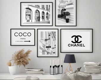 chanel black and white book