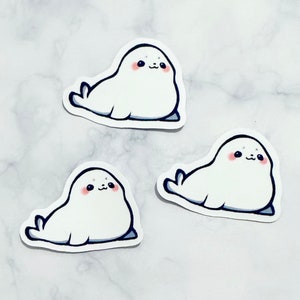 Cute Seal Vinyl Sticker (1pc)