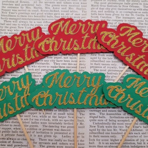 Merry Christmas Cupcake Toppers, Cupcake Toppers, Christmas Decorations, Holidays Decorations, Christmas Cupcake Toppers, Food Picks