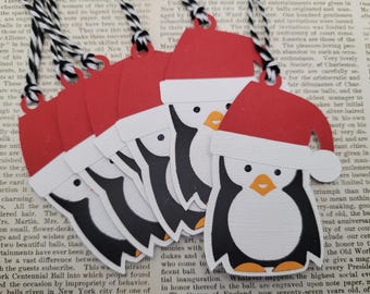 Penguins Gift Tags Set, Christmas Gift Tags, Gift Tags, Christmas Tags, Holiday Tags, Christmas Penguins